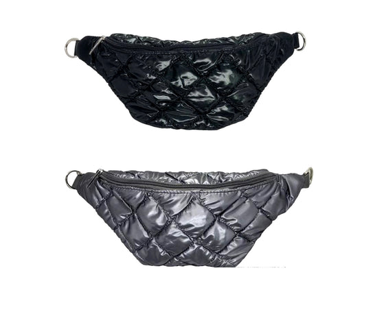 Quilted Puffy Belt Bag