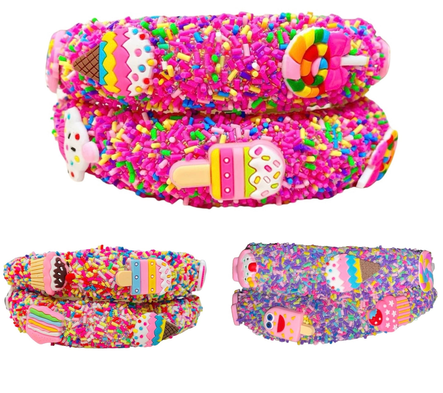 Sprinkle Charm Headbands