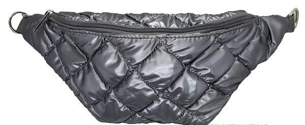 Quilted Puffy Belt Bag